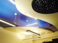 Потолки из гипрока: в чем преимущества использования гипсокартона