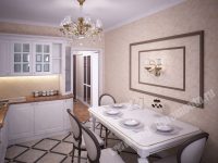 Ремонт квартиры на улице Оптиков в стиле Прованс