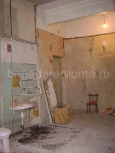 Подготовка к ремонту. Ремонт квартиры. Квартира в руинах