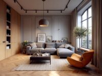 Дизайнерский ремонт квартир в Санкт-Петербурге по проекту