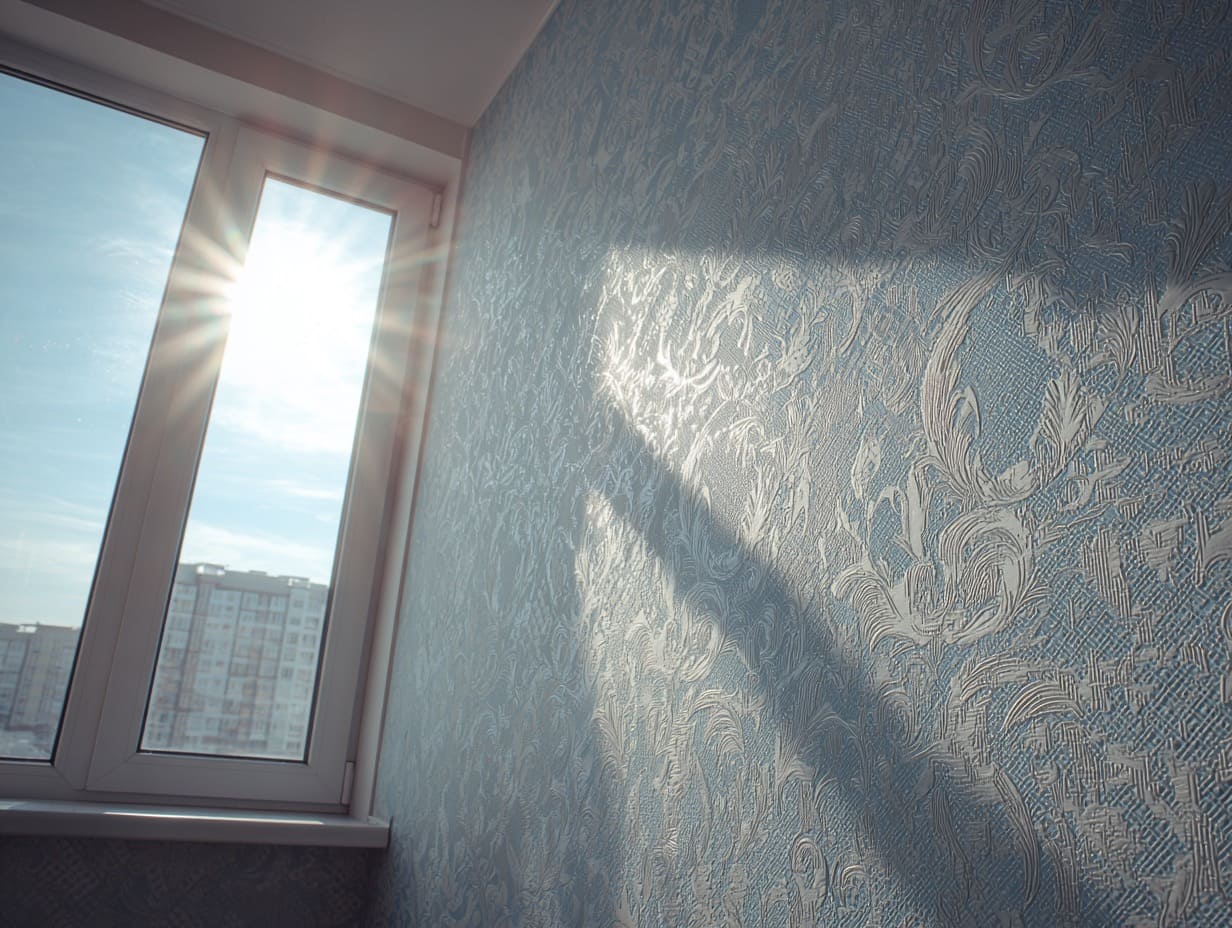 Бумажные обои в интерьере