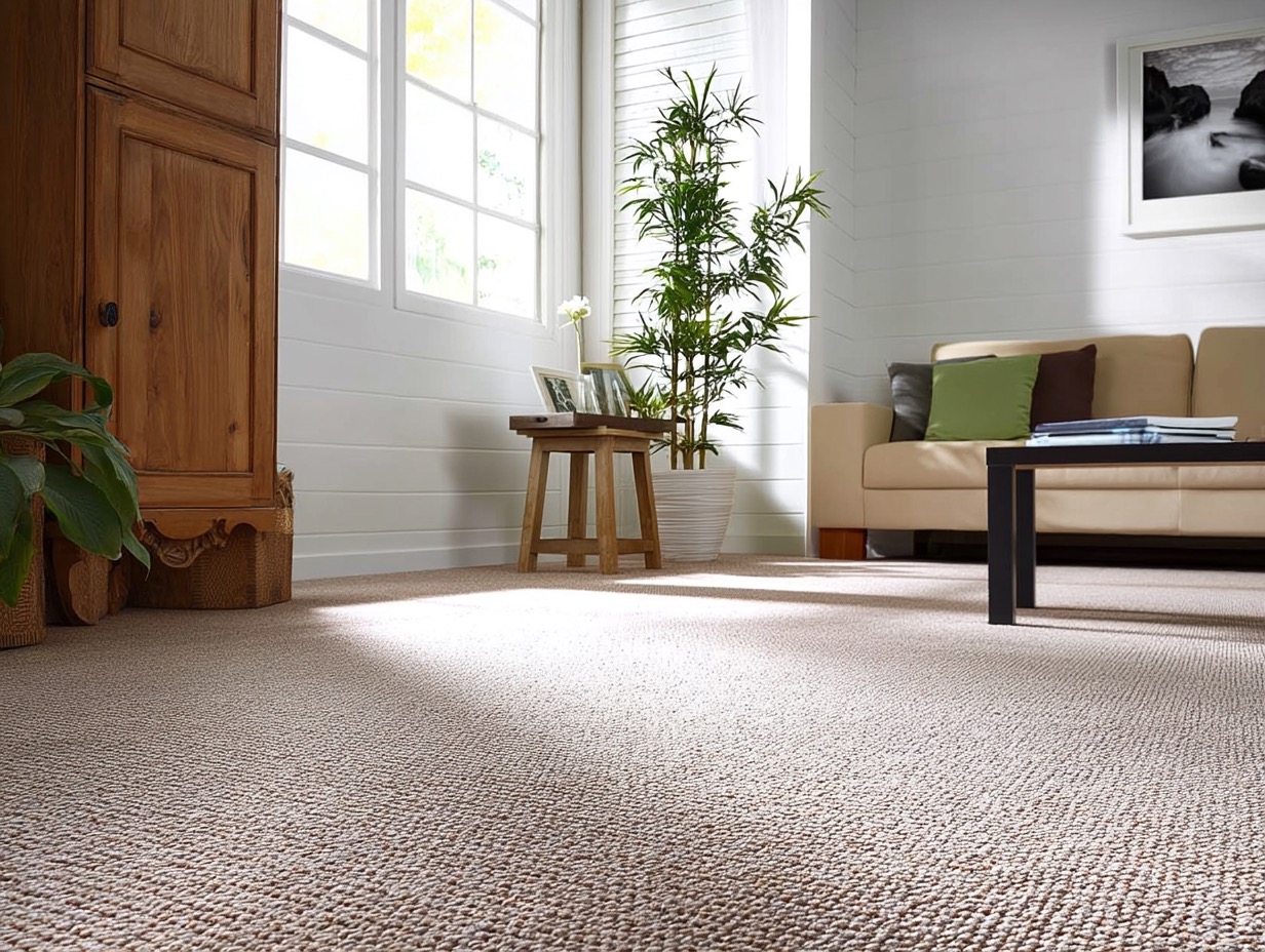 Ковролин в комнате