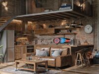 Дизайн кухни в стиле лофт: идеи, лайфхаки, оформление