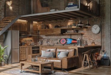 Дизайн кухни в стиле лофт: идеи, лайфхаки, оформление