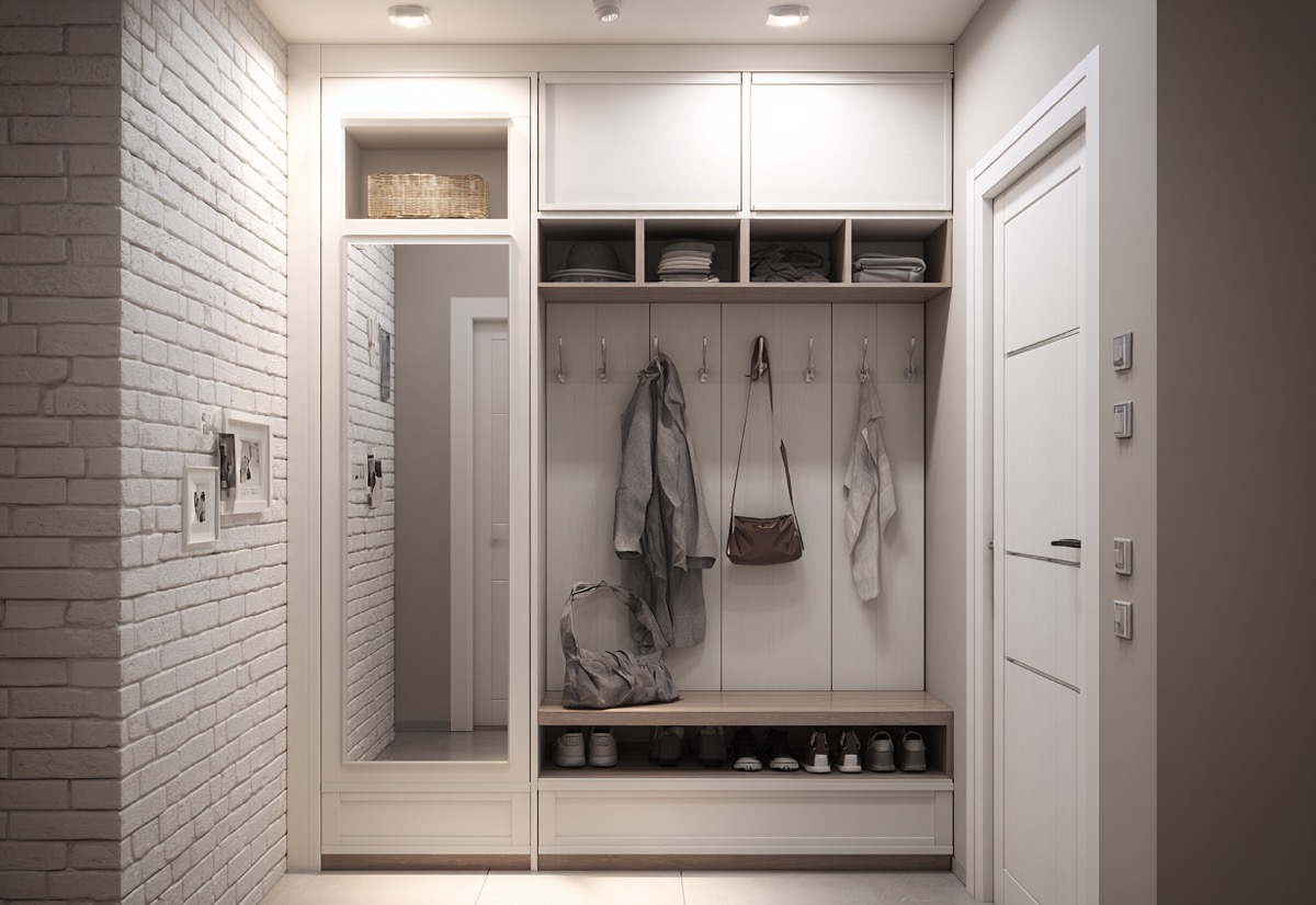 Ремонт прихожей, современный стиль