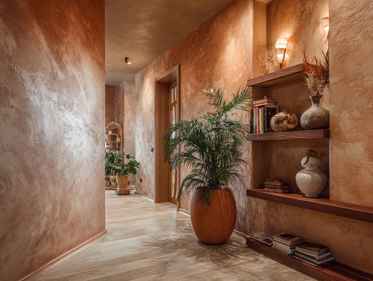 Терракота в интерьере